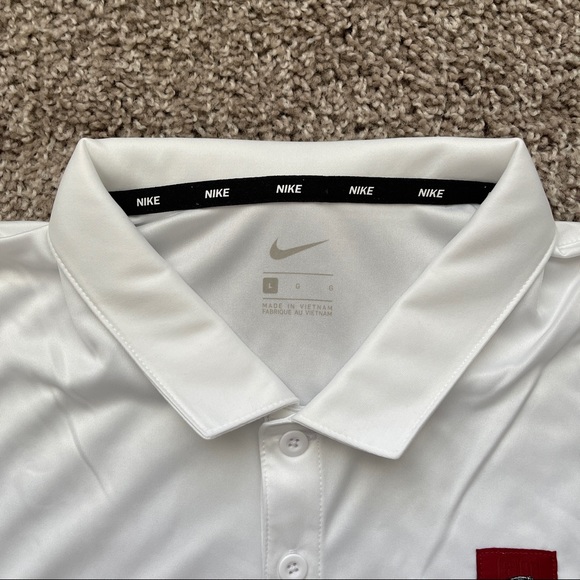 NIKE ARKANSAS RAZORBACKS POLO SHIRT FOOTBALL NCAA - Picture 2 of 7